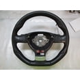 thumbnail image 1 of Pre-Owned 2009 VW Golf GTI Black Leather Steering Wheel w/ Tiptronic Shifters OEM LKQ - Verify Specific Vehicle Fitment In Description - (Good), 1 of 5