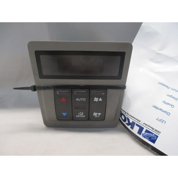 Pre-Owned 2010 2011 2012 2013 2014 Honda Pilot Rear AC Heater Temperature Control Unit OEM (Good)