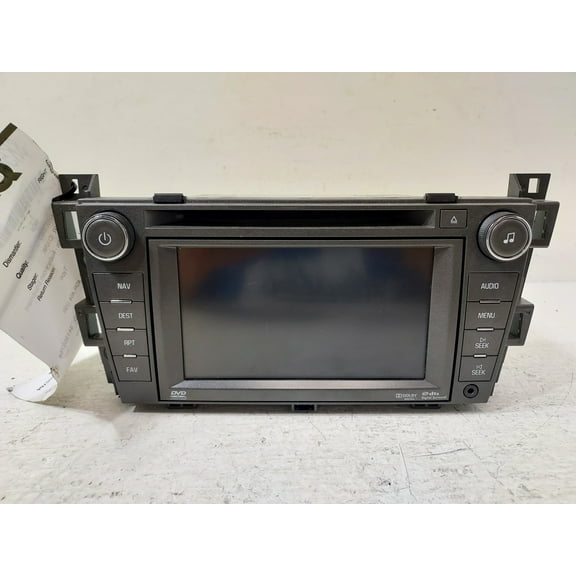 Pre-Owned 2010-2011 Cadillac DTS CD DVD Player Radio Receiver w/ Navigation OEM LKQ - Verify Specific Vehicle Fitment In Description - (Good)