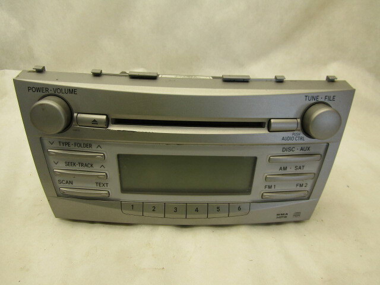 Pre-Owned 2010 2011 Toyota Camry AM FM CD Radio Receiver OEM LKQ - Verify Specific Vehicle Fitment In Description - (Good)