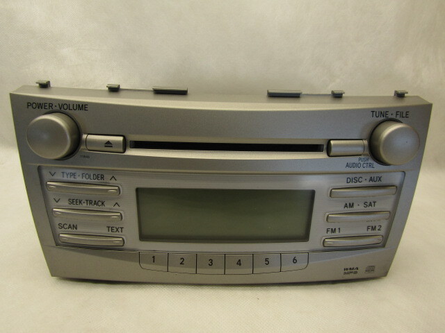 Pre-Owned 2010 2011 Toyota Camry AM FM CD Radio Receiver OEM LKQ - Verify Specific Vehicle Fitment In Description - (Good)