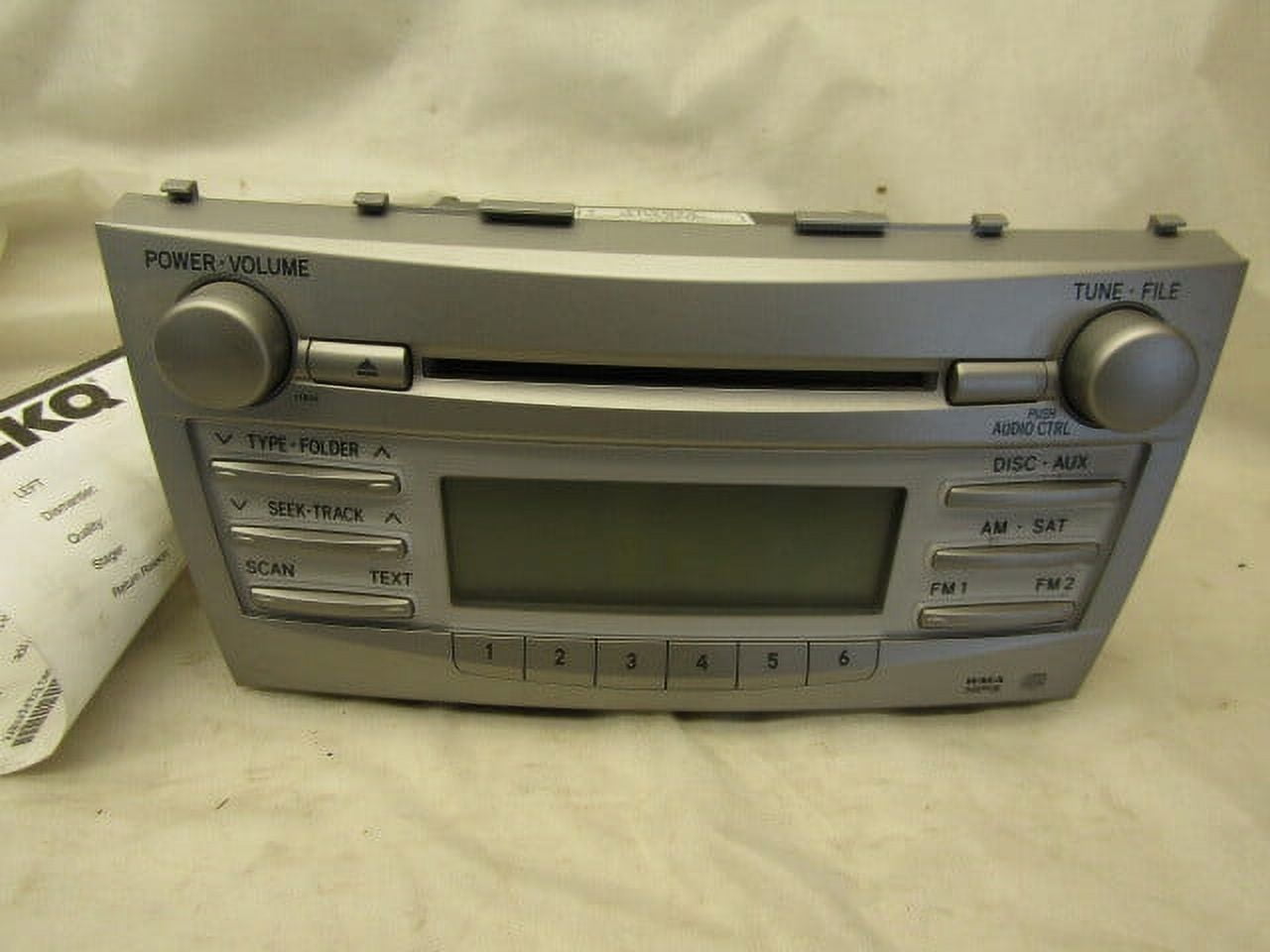 Pre-Owned 2010 2011 Toyota Camry AM FM CD Radio Receiver OEM LKQ - Verify Specific Vehicle Fitment In Description - (Good)