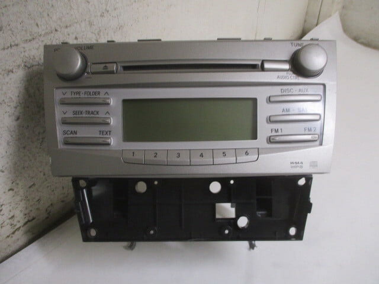 Pre-Owned 2010 2011 Toyota Camry Single CD MP3 WMA Satellite Player Radio 11846 OEM LKQ (Good)