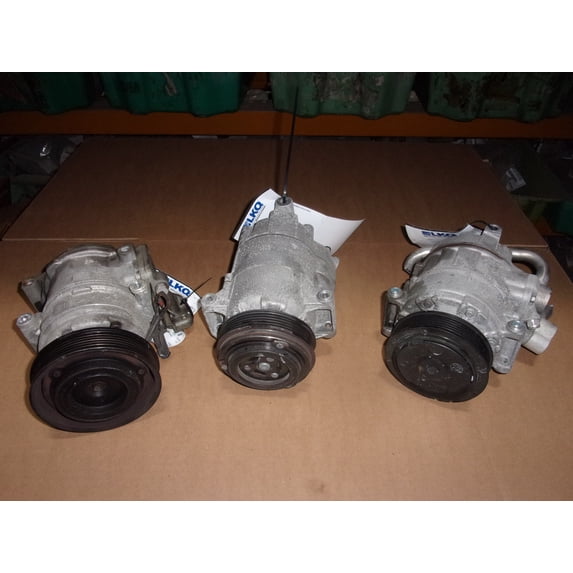 Pre-Owned 2010-2011 Volkswagen Jetta AC Air Conditioner Compressor 96K OEM - Verify Specific Vehicle Fitment In Description - (Good)