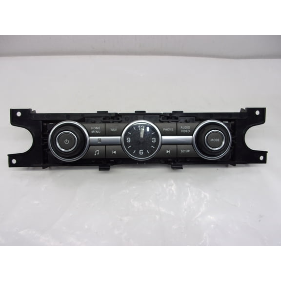 Pre-Owned 2010-2013 Land Rover Range Rover Sport Navigation Radio Control Panel OEM - Verify Specific Vehicle Fitment In Description - (Good)