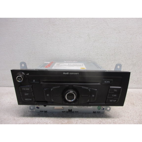 Pre-Owned 2010 Audi A5 AM FM CD Radio Receiver OEM LKQ - Verify Specific Vehicle Fitment In Description - (Good)