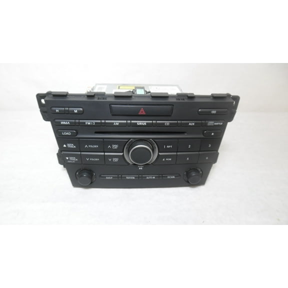 Pre-Owned 2010 Mazda CX-7 Single Disc CD MP3 Player Radio Receiver EH4466AR0A OEM - Verify Specific Vehicle Fitment In Description - (Good)