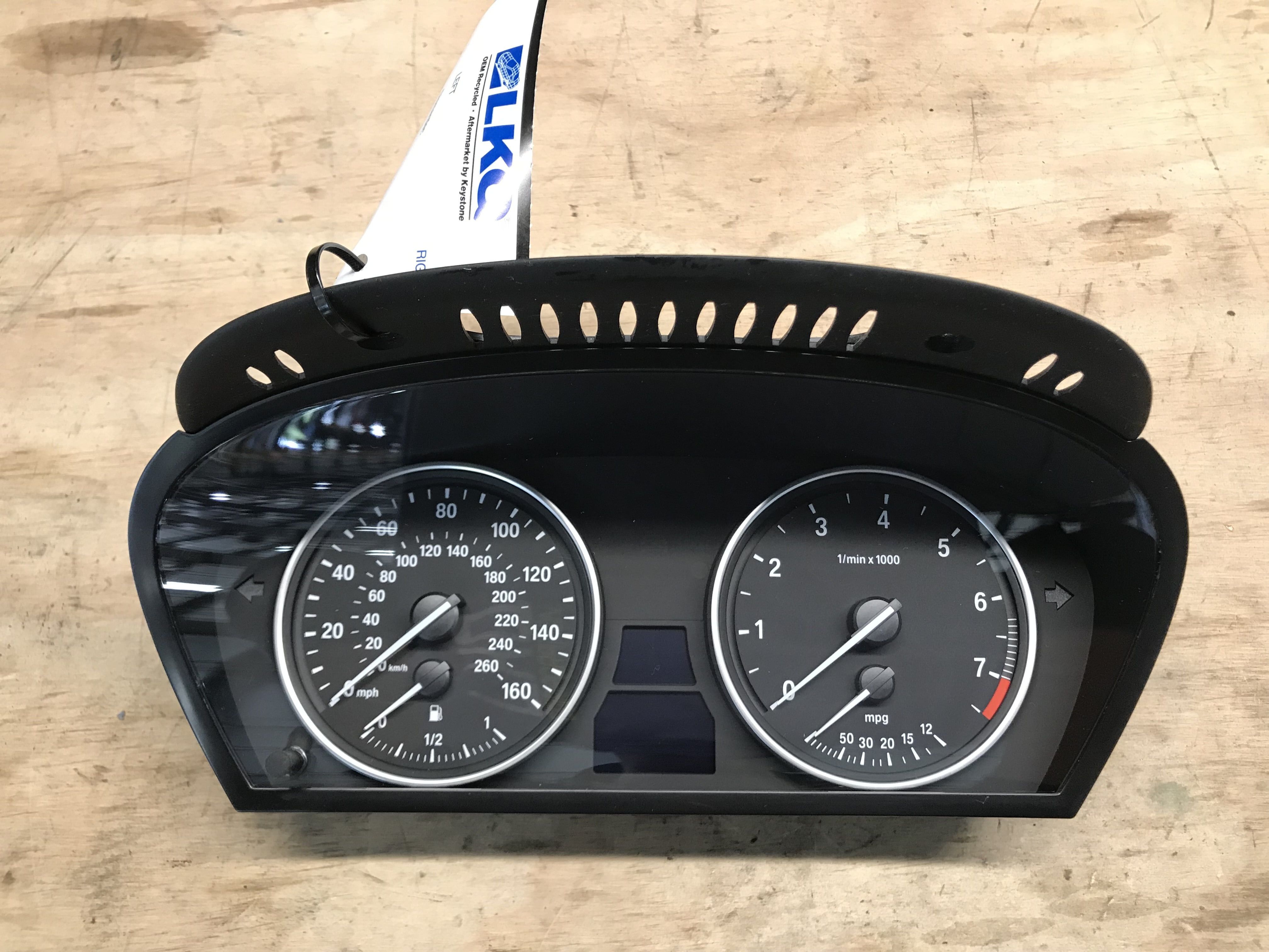 Pre-Owned 2011 2012 2013 BMW X5 Speedometer Speedo Cluster 73K OEM - Verify Specific Vehicle Fitment In Description - (Good)