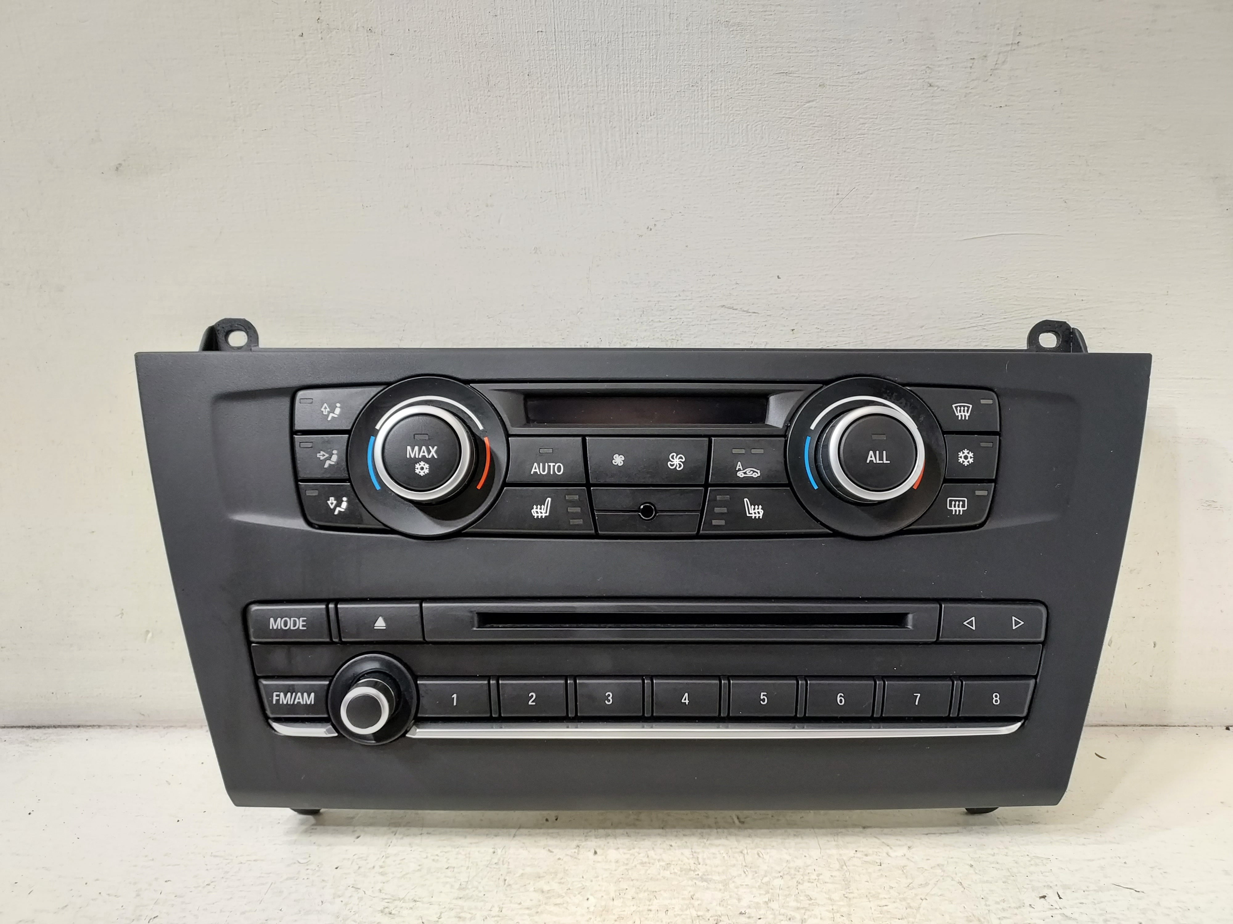 Pre-Owned 2011-2014 BMW X3 A/C Heat Temperature Control Unit OEM LKQ - Verify Specific Vehicle Fitment In Description - (Good)