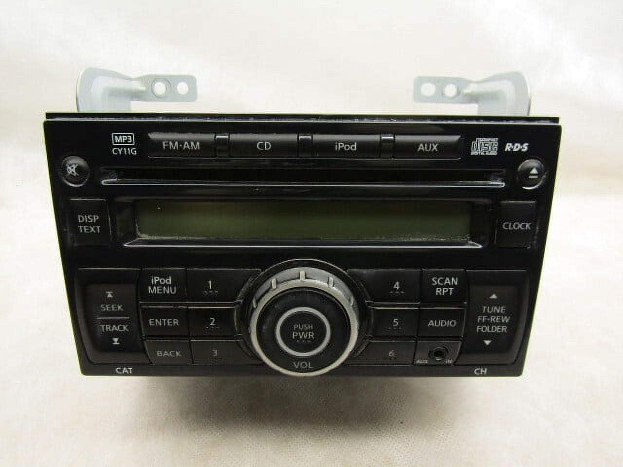 Pre-Owned 2011-2014 Nissan Juke AM FM CD Radio Receiver OEM LKQ - Verify Specific Vehicle Fitment In Description - (Good)