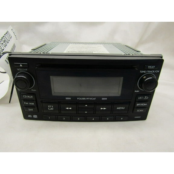 Pre-Owned 2011-2014 Subaru Impreza AM FM CD Radio Receiver OEM LKQ - Verify Specific Vehicle Fitment In Description - (Good)