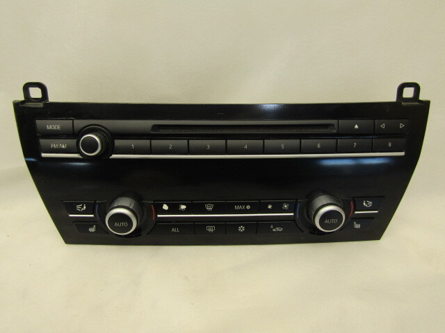 Pre-Owned 2011-2015 BMW 740i Audio Temperature Control Panel OEM LKQ - Verify Specific Vehicle Fitment In Description - (Good)