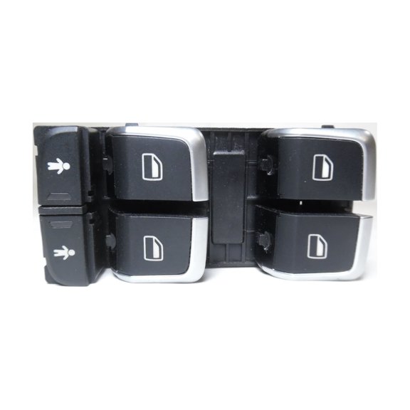 Pre-Owned 2011-2018 Audi A8 LH Driver Master Power Window Switch w/ Soft Close Door OEM (Good)