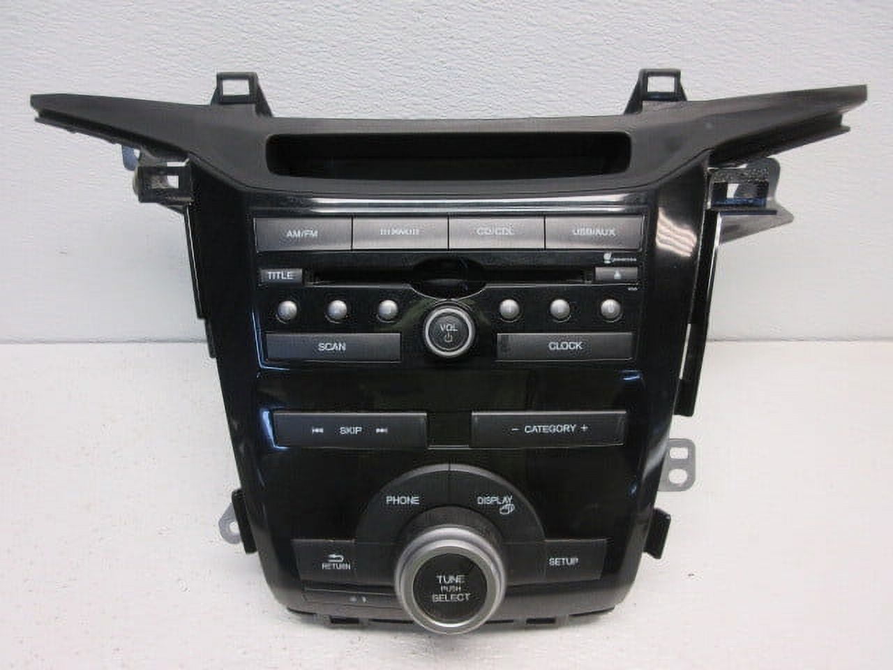 Pre-Owned 2011 Honda Odyssey AM FM CD Radio Receiver 1PU0 OEM LKQ - Verify Specific Vehicle Fitment In Description - (Good)