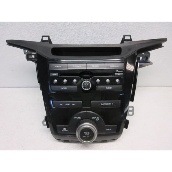 Pre-Owned 2011 Honda Odyssey AM FM CD Radio Receiver 1PU0 OEM LKQ - Verify Specific Vehicle Fitment In Description - (Good)