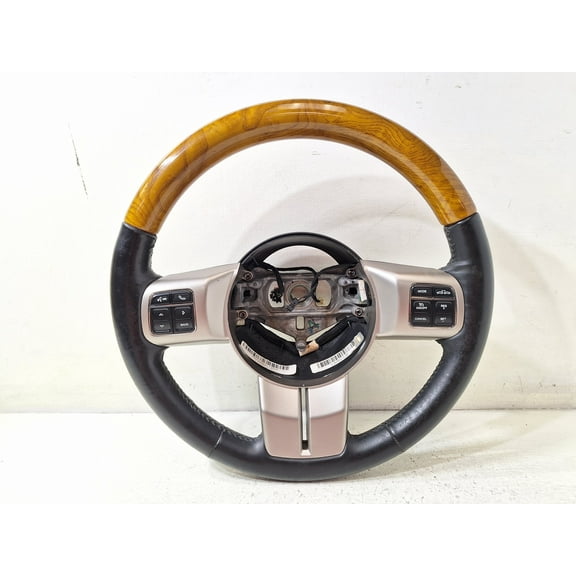 Pre-Owned 2011 Jeep Grand Cherokee Driver Steering Wheel w/ Audio & Cruise Control OEM LKQ (Good)