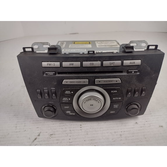 Pre-Owned 2011 Mazda 3 AM FM CD Radio Receiver OEM - Verify Specific Vehicle Fitment In Description - (Good)