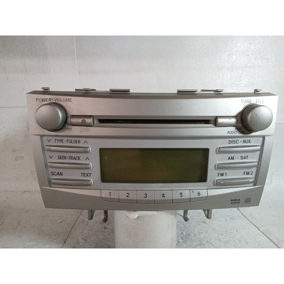 Pre-Owned 2011 Toyota Camry AM FM CD Receiver Fujitsu Ten 11846 OEM LKQ - Verify Specific Vehicle Fitment In Description - (Good)