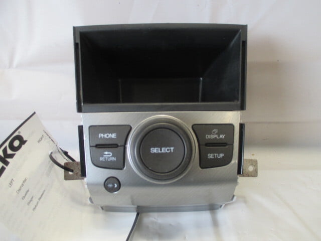 Pre-Owned 2012 2013 2014 2015 Honda Pilot Radio Control Panel OEM - Verify Specific Vehicle Fitment In Description - (Good)