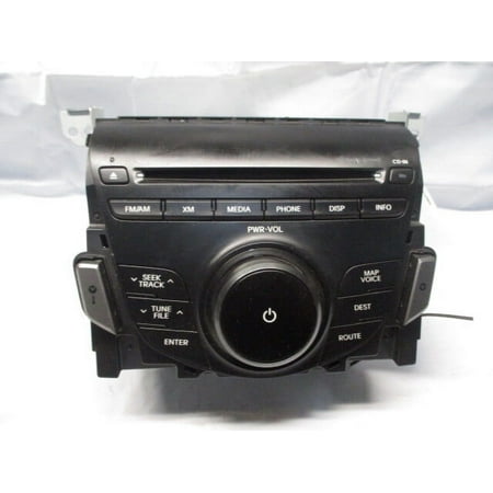Pre-Owned 2012 2013 Hyundai Azera AM FM CD MP3 Radio Receiver w/Navigation OEM (Good)
