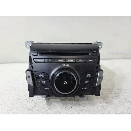 Pre-Owned 2012-2013 Hyundai Azera AM FM CD Player Radio Receiver w/ Navigation OEM LKQ (Good)