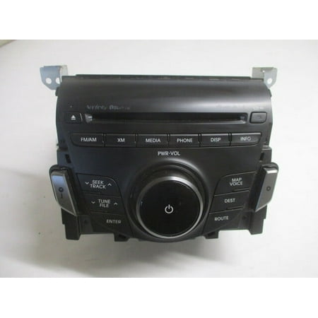 Pre-Owned 2012 2013 Hyundai Azera CD Satellite Bluetooth Navigation MP3 Player Radio OEM (Good)