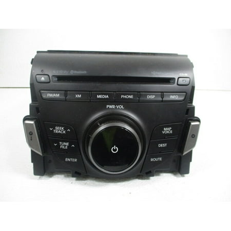 Pre-Owned 2012 2013 Hyundai Azera MP3 CD Satellite Bluetooth Navigation Radio Receiver OEM (Good)