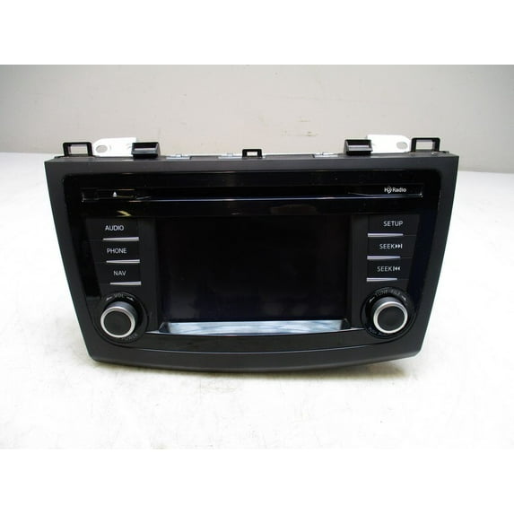 Pre-Owned 2012-2013 Mazda 3 Lower Dash Mounted Navigation Display Screen OEM - Verify Specific Vehicle Fitment In Description - (Good)