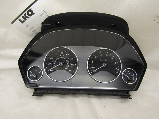 Pre-Owned 2012-2015 BMW 335i Speedometer Head Cluster OEM LKQ - Verify Specific Vehicle Fitment In Description - (Good)