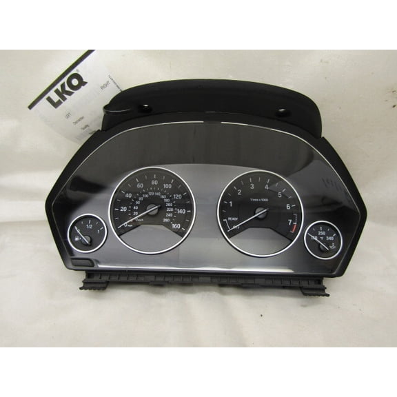 Pre-Owned 2012-2015 BMW 335i Speedometer Head Cluster OEM LKQ - Verify Specific Vehicle Fitment In Description - (Good)