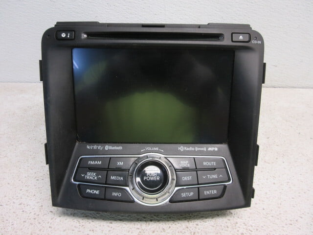 Pre-Owned 2012 Hyundai Sonata GPS Navigation AM FM CD Radio Receiver OEM LKQ - Verify Specific Vehicle Fitment In Description - (Good)