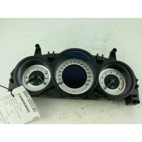 Pre-Owned 2012 Mercedes-Benz C-Class Speedometer Head Cluster OEM (Good)
