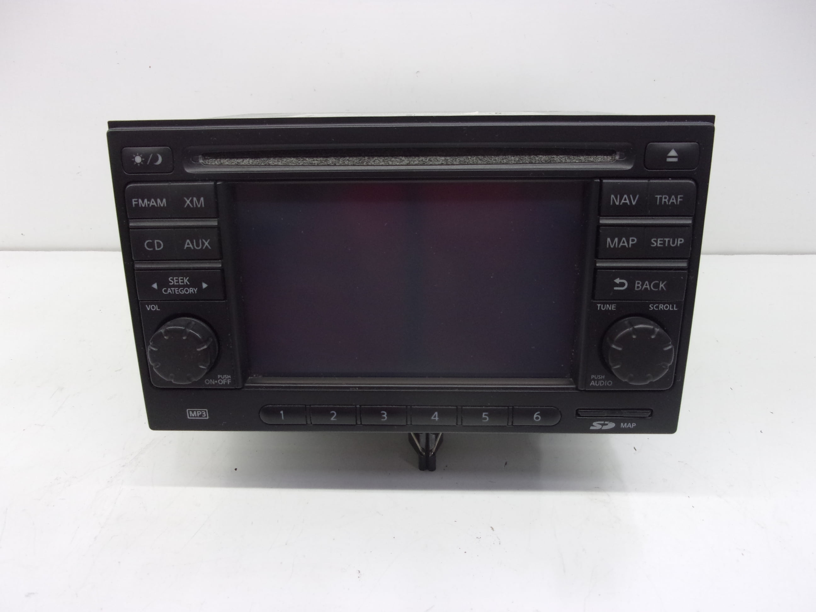 Pre-Owned 2012 Nissan Sentra Satellite Navigation Radio Receiver CD Player 25915ZW80E OEM (Good)