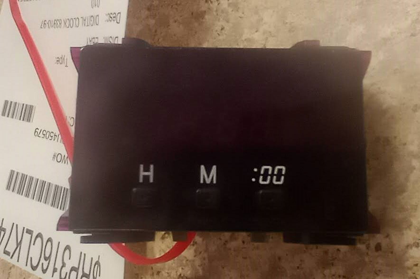 Pre-Owned 2012 Toyota Avalon Clock Display OEM LKQ - Verify Specific Vehicle Fitment In Description - (Good)