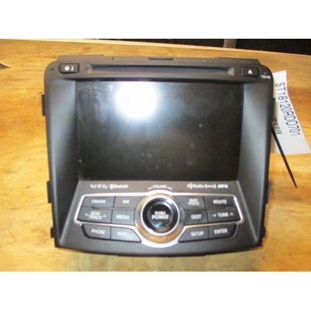 Pre-Owned 2013 2014 2015 Hyundai Sonata Radio Receiver w/Navigation w/Display Screen OEM (Good)