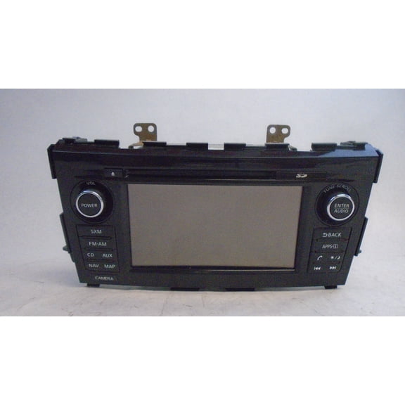 Pre-Owned 2013 2014 Altima Sedan Navigation Radio Receiver CD Display 25915-9HM0A OEM LKQ - Verify Specific Vehicle Fitment In Description - (Good)