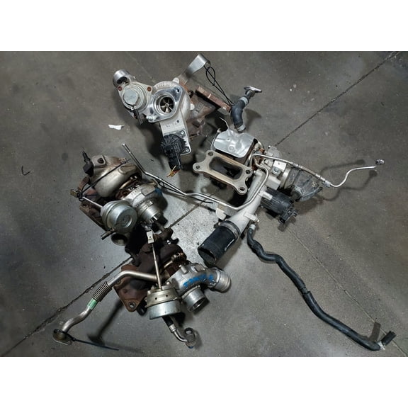 Pre-Owned 2013-2015 Audi A7 3.0L Turbocharger Turbo 122k Miles OEM LKQ - Verify Specific Vehicle Fitment In Description - (Good)