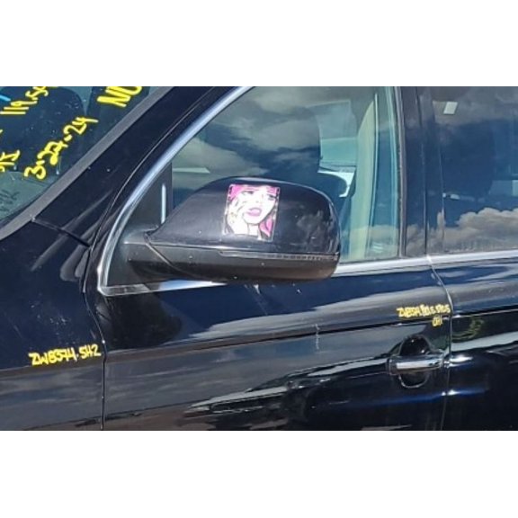 Pre-Owned 2013-2015 Audi Q7 LH Driver Door Mirror Side View OEM - Verify Specific Vehicle Fitment In Description - (Good)