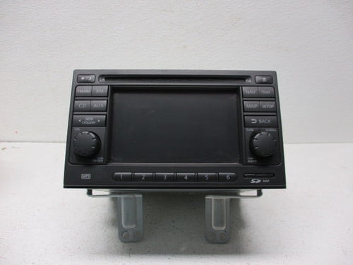 Pre-Owned 2013-2015 Nissan Rogue GPS Navigation AM FM CD Radio Receiver OEM LKQ - Verify Specific Vehicle Fitment In Description - (Good)
