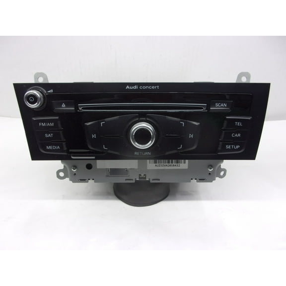Pre-Owned 2013-2016 Audi A4 Bluetooth Satellite Radio Receiver CD Player 8R1035186Q OEM - Verify Specific Vehicle Fitment In Description - (Good)