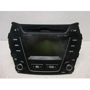 Pre-Owned 2013-2016 Hyundai Santa Fe AM FM CD MP3 Radio Receiver 96180B89514X OEM LKQ (Good)