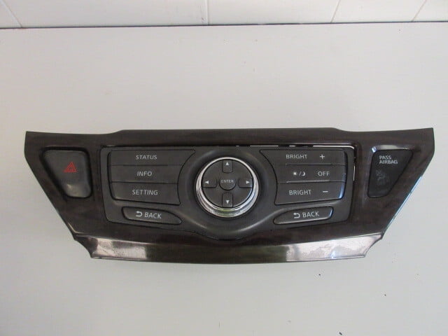 Pre-Owned 2013-2016 Nissan Pathfinder Display Control Unit OEM LKQ - Verify Specific Vehicle Fitment In Description - (Good)