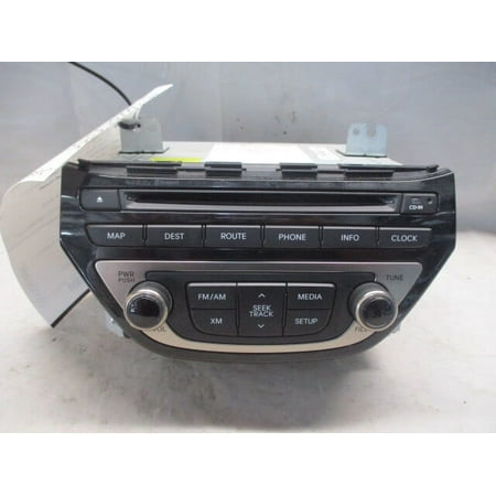 Pre-Owned 2013 214 2015 Hyundai Genesis AM FM CD Radio Receiver w/Navigation OEM (Good)