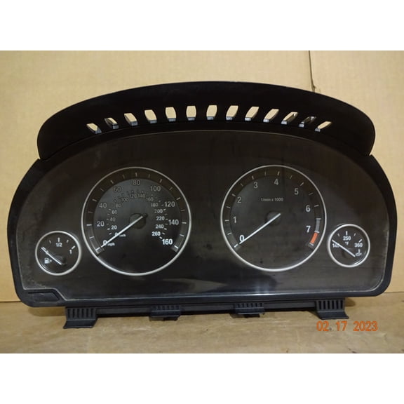 Pre-Owned 2013 BMW 528i Speedometer Speedo Cluster 108K OEM - Verify Specific Vehicle Fitment In Description - (Good)