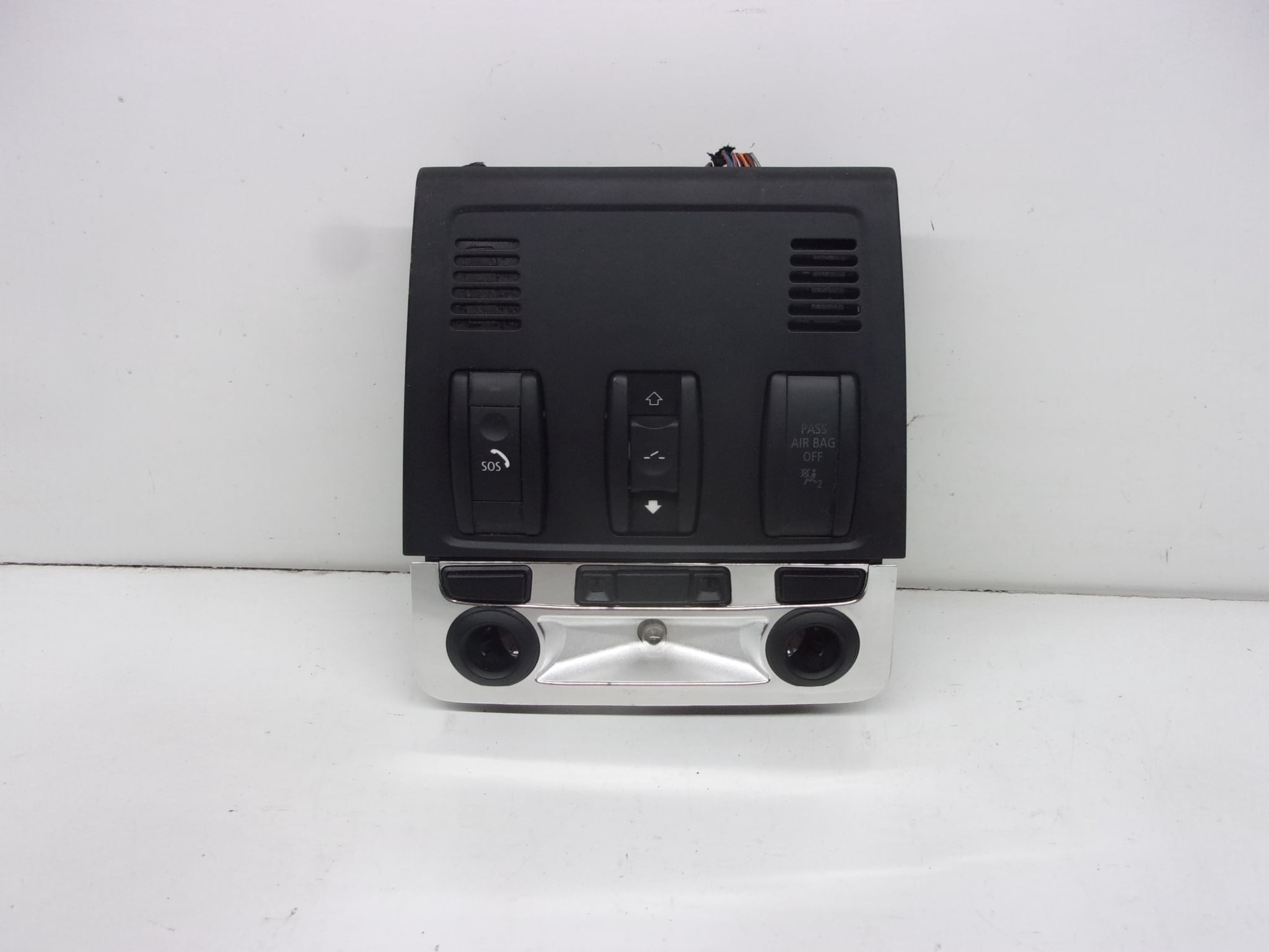 Pre-Owned 2013 BMW X1 Overhead Roof Center Console OEM - Verify Specific Vehicle Fitment In Description - (Good)
