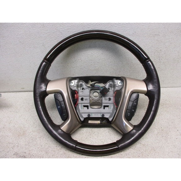 Pre-Owned 2013 GMC Acadia Steering Wheel Assembly w/Cruise & Audio Controls OEM LKQ (Good)