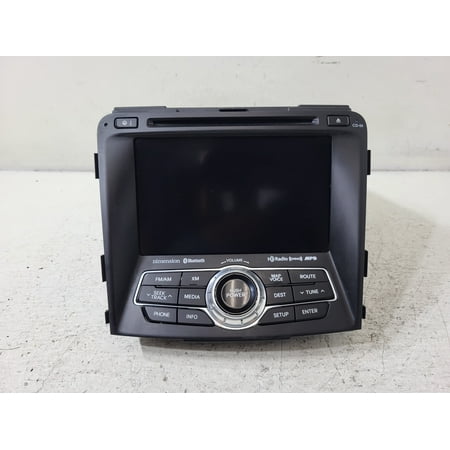 Pre-Owned 2013 Hyundai Sonata AM FM CD Player Radio Receiver w/ Navigation OEM LKQ (Good)