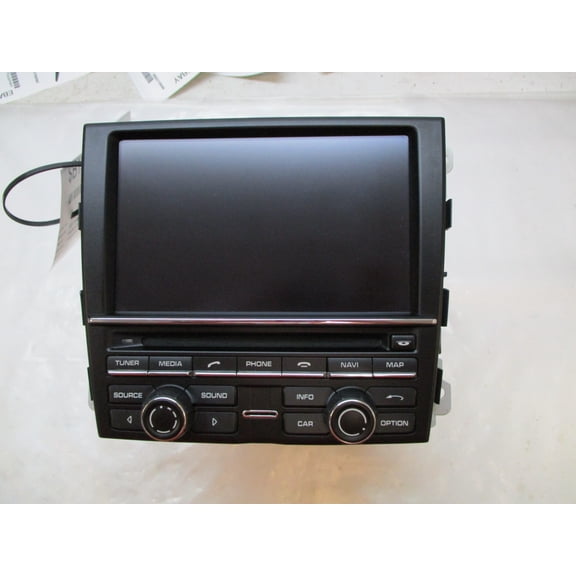 Pre-Owned 2013 Porsche Panamera Navigation CD DVD Radio Head Unit OEM 97064296450 - Verify Specific Vehicle Fitment In Description - (Good)