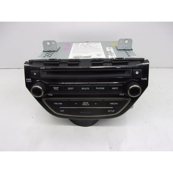Pre-Owned 2014-2015 Hyundai Genesis Cpe Satellite Navigation Radio Receiver CD Player OEM (Good)