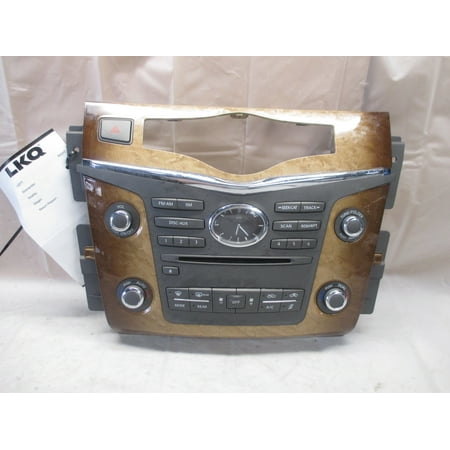 Pre-Owned 2014 2015 Infiniti QX80 Radio Control w/Temperature Controls w/Navigation OEM (Good)
